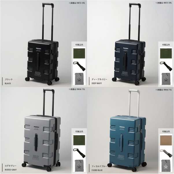 色: フィヨルドブルー[イノベーター] スーツケース キャリーワゴン