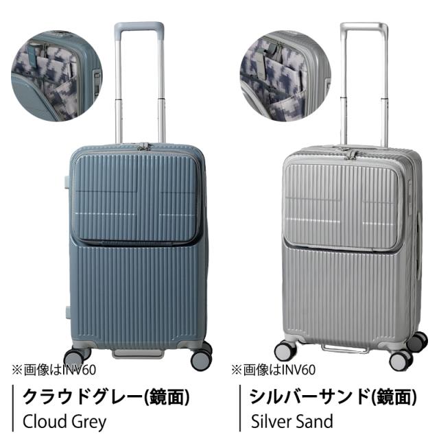 イノベーター スーツケース INV90 Lサイズ 92L トップオープン フロントアクセス 7泊 10泊 キャスターストッパー 静音 ダブルキャスター 軽量 TSAロック 無料受託手荷物 ( フロントオープン ストッパー バッグ トラベル innovator )_11