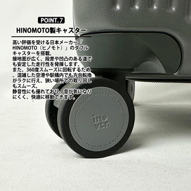 【良品】innovator イノベーター キャリーケース 92L TSAロック innovator イノベーター スーツケース 92L INV750DOR ドアタイプ