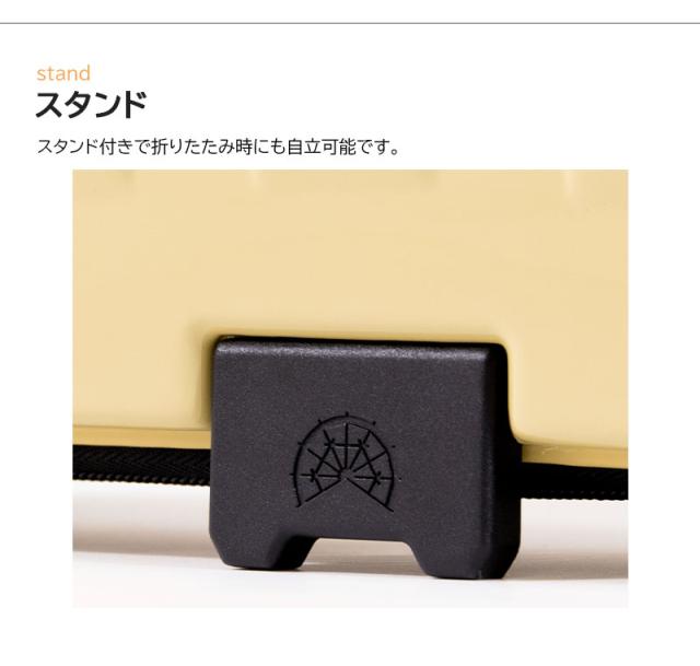 機内持込み 送料無料 アジアラゲージ A.L.I 折りたたみ 簡単 スーツケース Locobox 薄い 40L 抗菌 Ali 軽量 ポリカーボネイト ペットボトルホルダー ファスナー LC-5725-18 キャリーケース_7