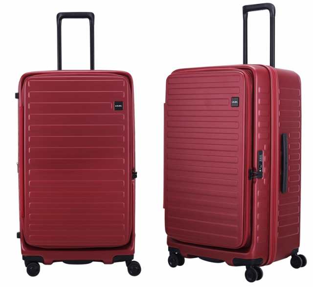 LOJELロジェール／スーツケース赤 - トラベルバッグ