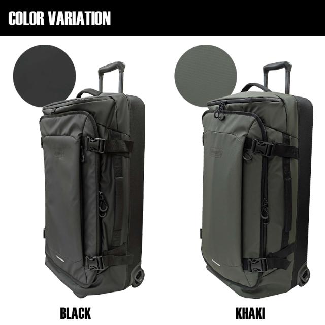 コールマン ハイブリッドキャリー Lサイズ 80L 60011 2輪 大容量 2WAY ボストンキャリー 旅行バッグ キャリーバッグ ソフトキャリー_2