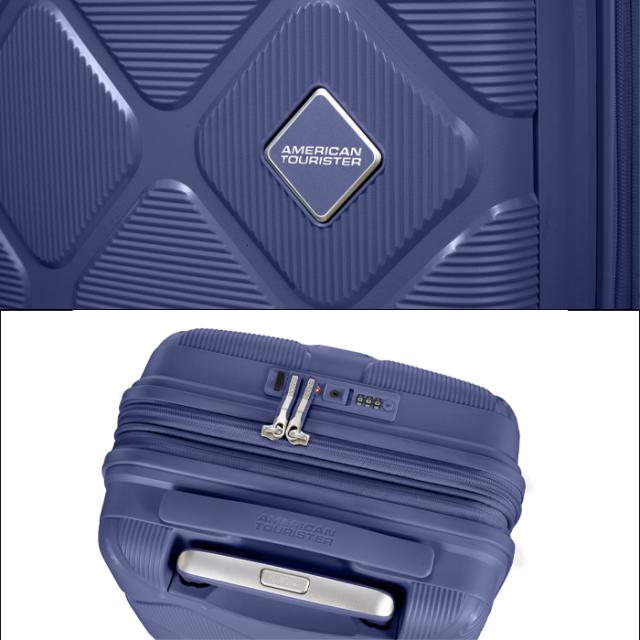 【リニューアル】 機内持ち込み可 アメリカンツーリスター インスタゴン スーツケース Sサイズ 35L/42L スピナー55 EXP HJ4*001 容量拡張 USBポート サスペンション ダブルキャスター TSAロック 仕切り内装 ( AMERICAN TOURISTER 静音 エキスパンダブル )