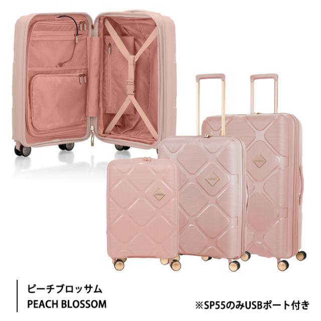 【リニューアル】 機内持ち込み可 アメリカンツーリスター インスタゴン スーツケース Sサイズ 35L/42L スピナー55 EXP HJ4*001 容量拡張 USBポート サスペンション ダブルキャスター TSAロック 仕切り内装 ( AMERICAN TOURISTER 静音 エキスパンダブル )