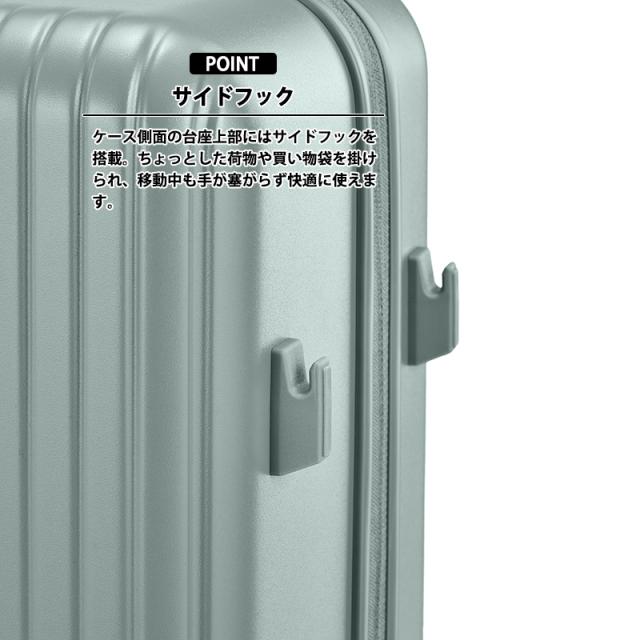 アメリカンツーリスター ヴェロックス スーツケース LLサイズ UN8*004 スピナー75EXP 101/116L ブックオープン 容量拡張 ストッパー付き 静音キャスター TSAロック UN8 ( SP75EXP LL 旅行バッグ 出張 海外旅行 おしゃれ ダブルキャスター ブランド )_6