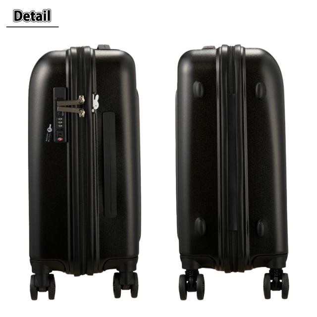 機内持ち込み可 シフレ ハピタス ミッフィー スーツケース Sサイズ 30L HAP2249-48 サスペンション ダブルキャスター TSA キャリーケース miffy siffler_7