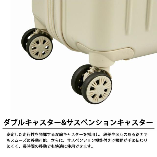 機内持ち込み可 シフレ ハピタス ミッフィー スーツケース Sサイズ 30L HAP2249-48 サスペンション ダブルキャスター TSA キャリーケース miffy siffler_1