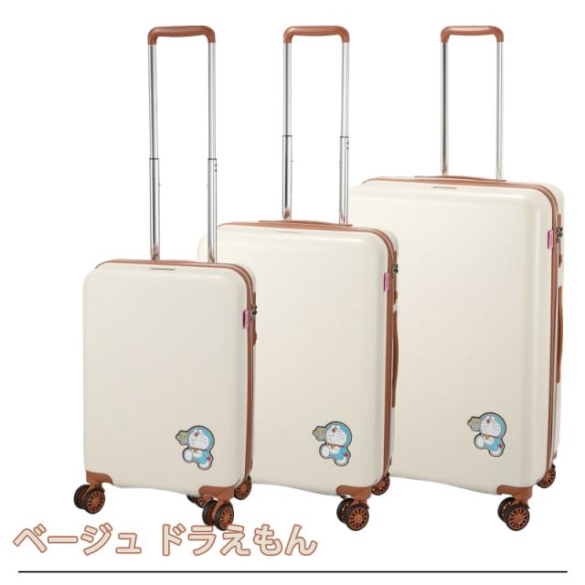 シフレ ドラえもん スーツケース Lサイズ 77L 5〜7泊 ジッパータイプ ダブルキャスター シフレロック TSAロック HPL2334-65 キャリーケース_8