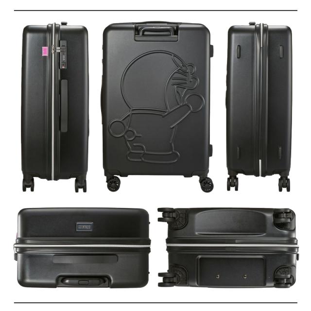 シフレ ドラえもん スーツケース Lサイズ 77L 5〜7泊 ジッパータイプ ダブルキャスター シフレロック TSAロック HPL2334-65 キャリーケース_6
