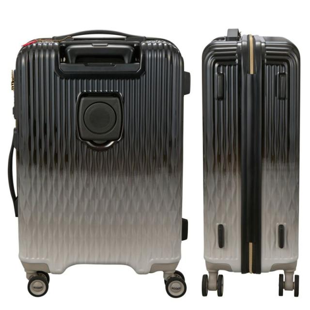 シフレ ムーミン リトルミイ スーツケース Mサイズ 46L 3〜5泊 カップホルダー ダブルキャスター シフレロック TSAロック HAP2340-55