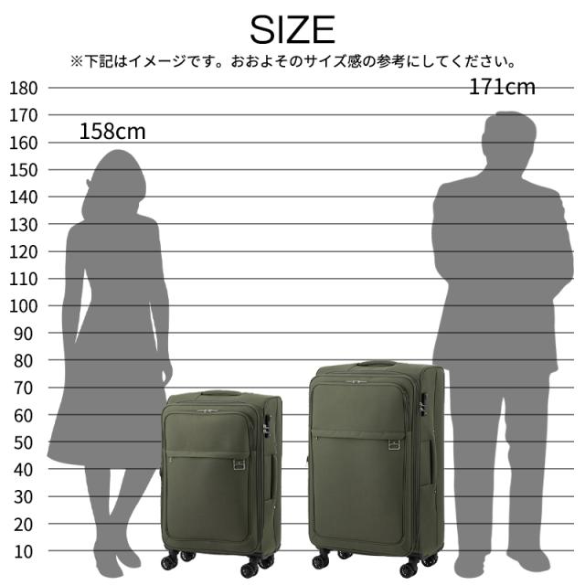 レジェンドウォーカー ハーモニー HARMONY ソフトキャリー Mサイズ 60〜67L 4〜6泊 フロントオープン 容量拡張 防犯ファスナー TSAロック TSID 4054-60_14