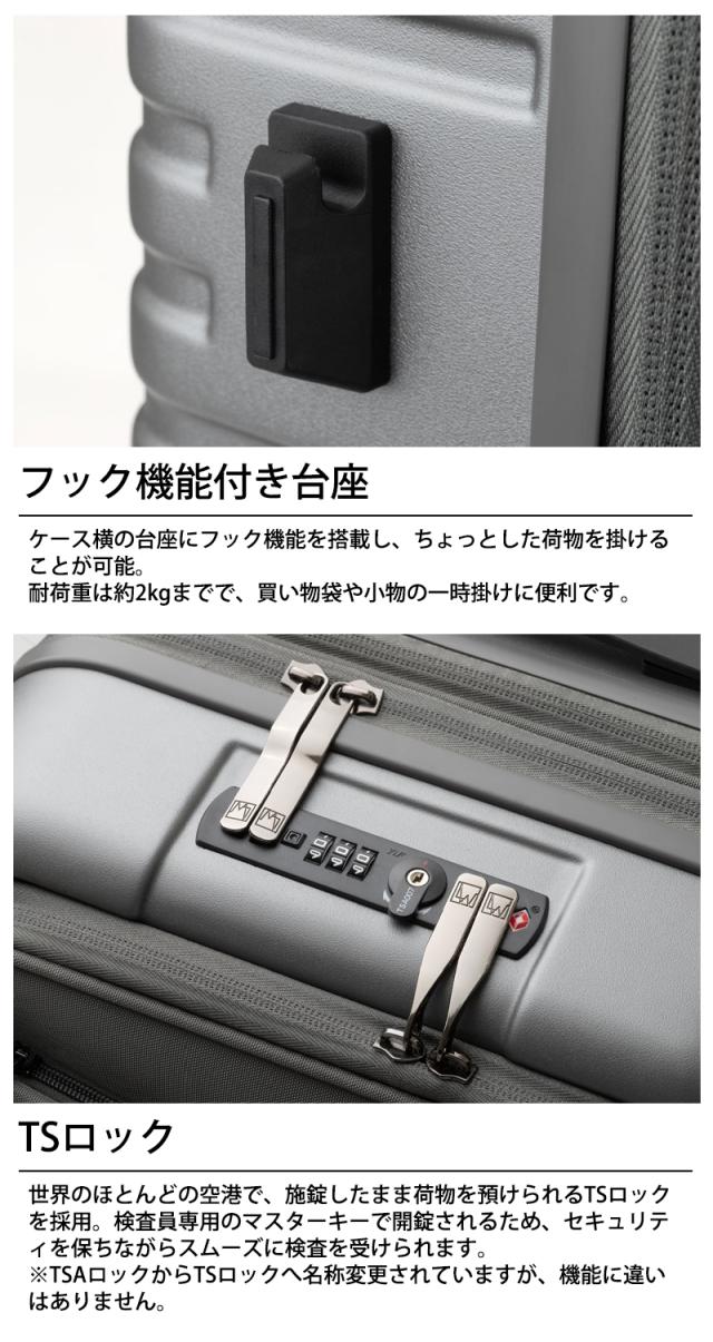 【機内持ち込み可】 レジェンドウォーカー SOFTARD ソフタード スーツケース SSサイズ 34〜38L フロントオープン 容量拡張 クッション付きダブルキャスター TSロック 4500-47_5