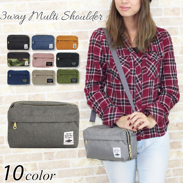 メール便送料無料 サコッシュバッグ 2way ミニ ショルダーバッグ レディース 斜めがけ かわいい 小さめ 軽い 軽量 大容量 大きめ 帆布 の通販はau Pay マーケット One Style Of Self