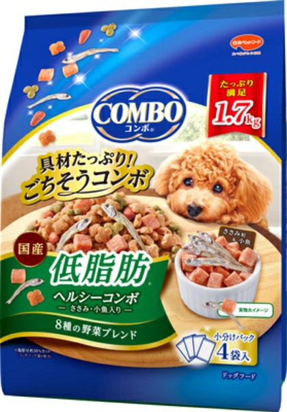 日本ペット　コンボ　ドッグ　低脂肪　１．７ｋｇｘ８個（ケース販売）