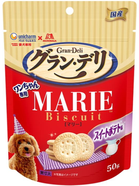 ユニチャーム　グランデリ　ワンちゃん専用マリービスケット　スイートポテト味　５０ｇｘ３２個（ケース販売） 6,099円