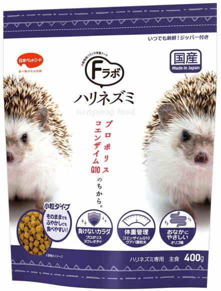 日本ペット　Ｆラボ　ハリネズミ　４００ｇｘ１０個（ケース販売） 5,983円