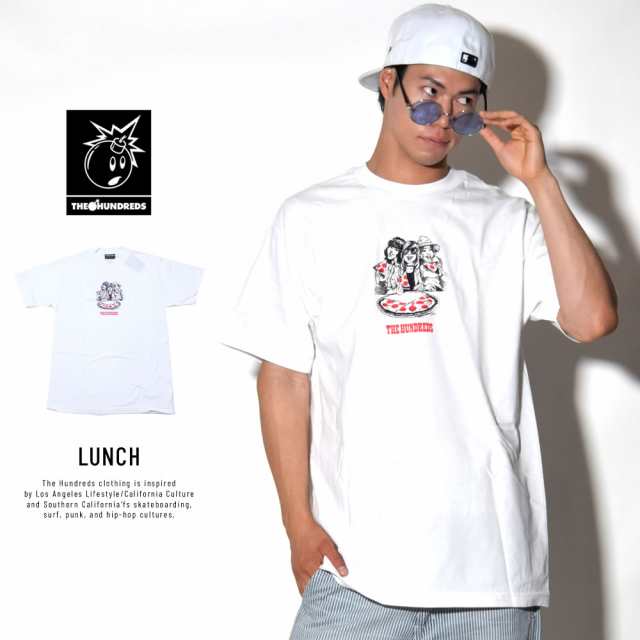 メール便 対応可 送料無料 ザ ハンドレッツ The Hundreds Tシャツ メンズ 半袖 Lunch T18s の通販はau Wowma Deep ストリート系 メンズカジュアルファッション通販