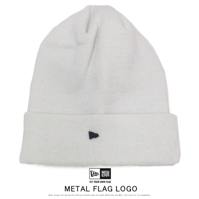 メール便送料無料 ニューエラ New Era ニット帽 ニットキャップ メンズ レディース ベーシック カフニット メタルフラッグロゴ アイボリの通販はau Pay マーケット Deep ストリート系 メンズカジュアルファッション通販