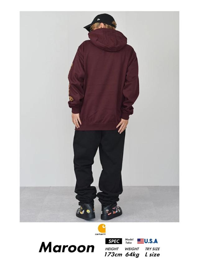 Carhartt カーハート パーカー メンズ 裏起毛 スウェット プルオーバー