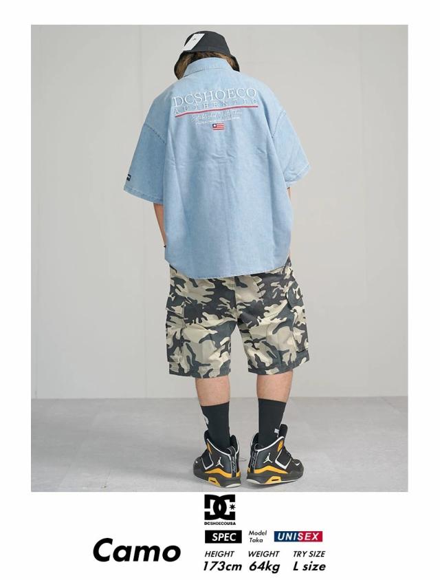 DC SHOES ディーシーシューズ 迷彩 カーゴ ハーフパンツ ショート