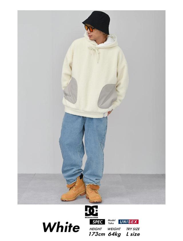 DC SHOES ディーシーシューズ ボアパーカー プルオーバー メンズ 22 BKL WOOLY PH ストーン_2