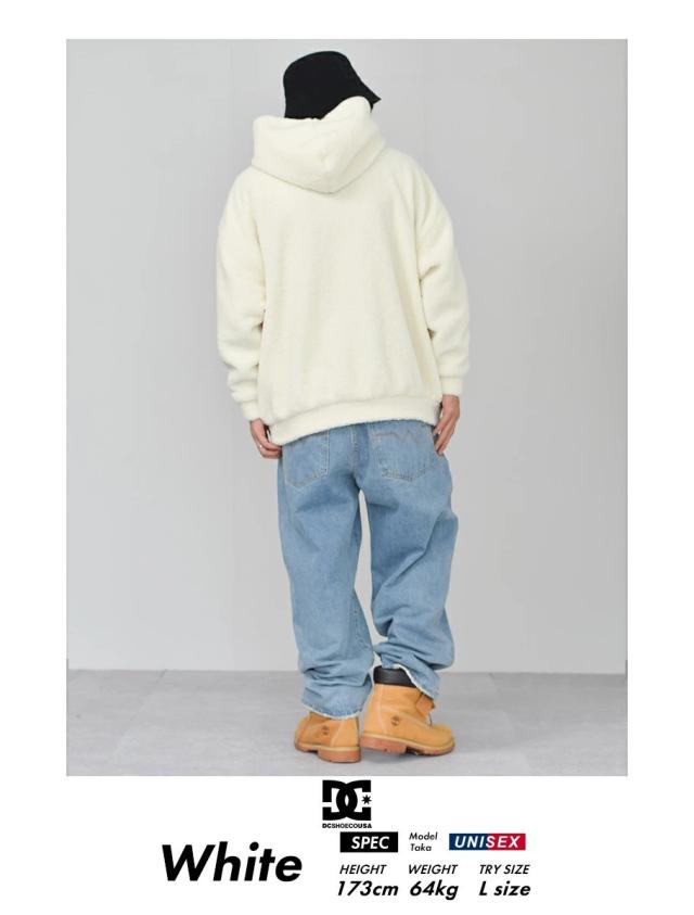 DC SHOES ディーシーシューズ ボアパーカー プルオーバー メンズ 22 BKL WOOLY PH ストーン_3