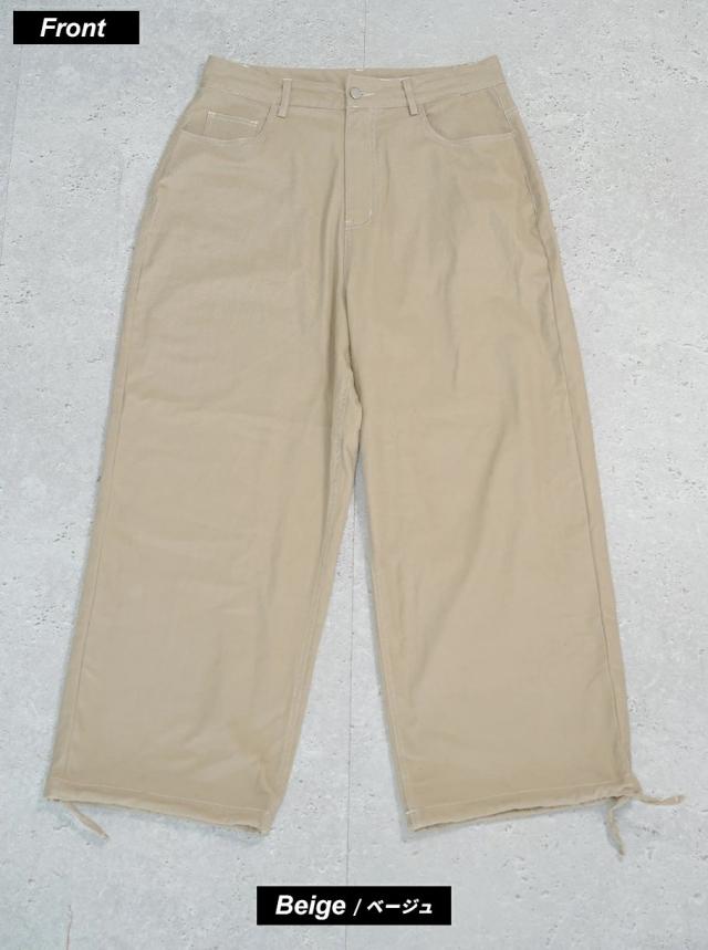 JNCベージュ スーパーバギーチノパン JEANASIS（ジーナシス）の「スーパーバギーチノパンツ（）」 - WEAR