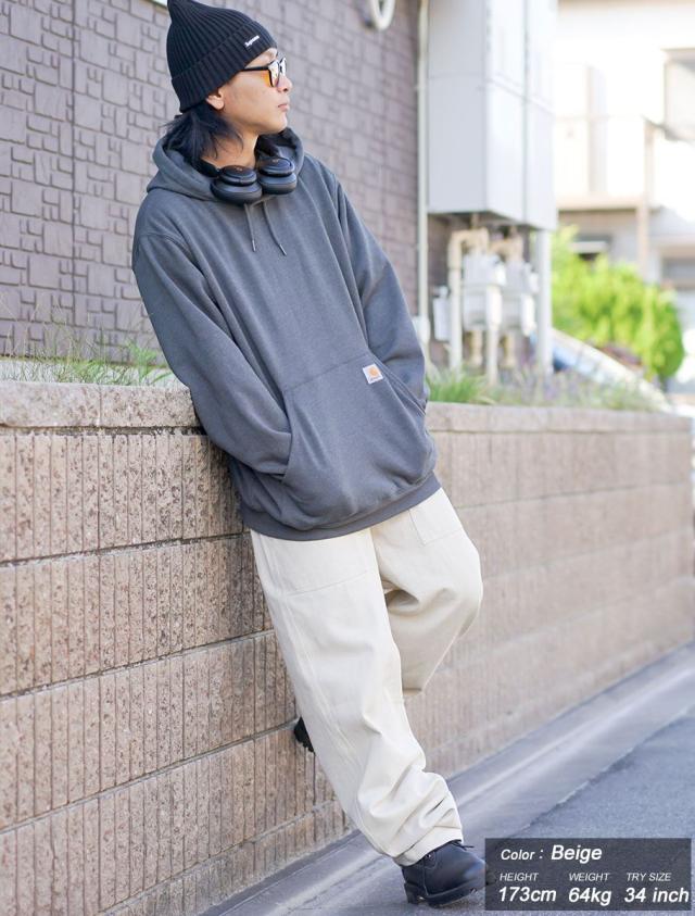 ベイカーパンツ ワイドパンツ メンズ 作業着 大きいサイズ ルーズ おしゃれ ブランド DOP_11