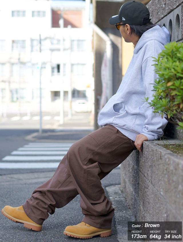 ベイカーパンツ ワイドパンツ メンズ 作業着 大きいサイズ ルーズ おしゃれ ブランド DOP_5