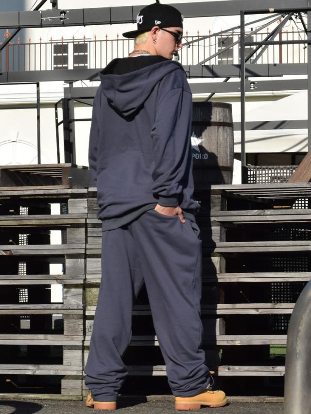 La スウェット上下 セットアップ メンズ レディース 裏毛 パーカー パンツ 2点セット オーバーサイズ 大きいサイズ B系 ファッション ストリート系 ブランド 売り切れ必至