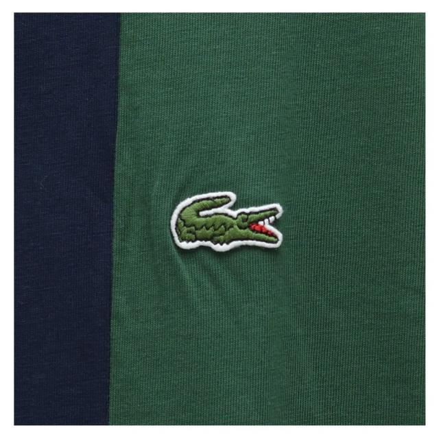 LACOSTE ラコステ Tシャツ メンズ 半袖 Mens Branded Crew Neck Cotton