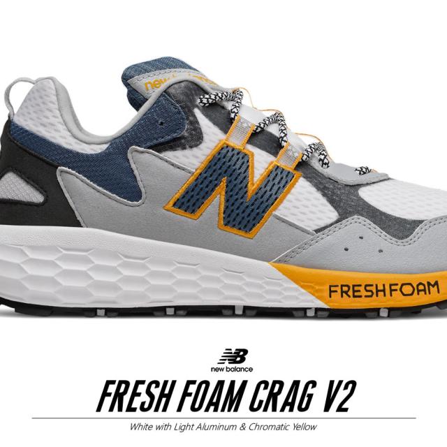 New Balance ニューバランス スニーカー メンズ Usaモデル フレッシュフォームクラッグ ホワイト Mtcrglw2 の通販はau Pay マーケット Deep ストリート系 メンズカジュアルファッション通販