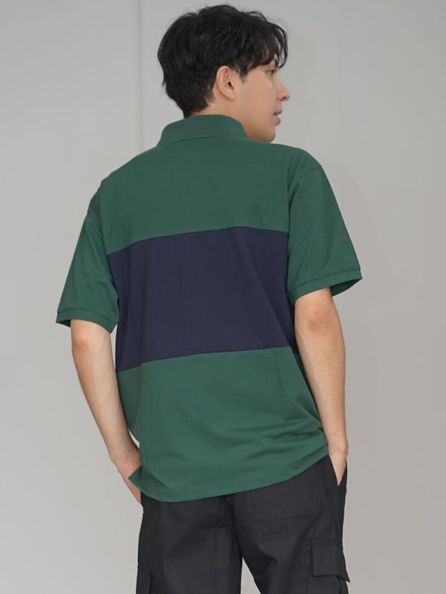 メール便送料無料 NEW ERA ニューエラ オーバーサイズ ポロシャツ 半袖