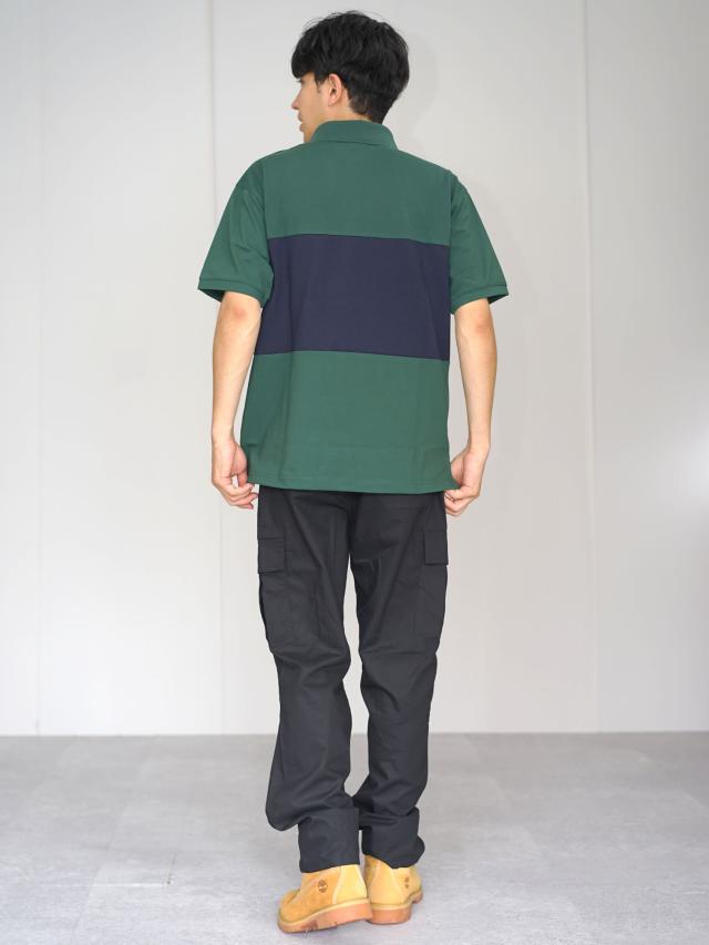 メール便送料無料 NEW ERA ニューエラ オーバーサイズ ポロシャツ 半袖