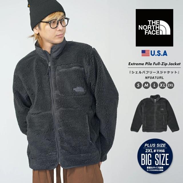 THE NORTH FACE ザ・ノースフェイス ボアブルゾン フリースジャケット メンズ アウター アウトドア ブランド M Extreme Pile Full-Zip Jacket USA企画