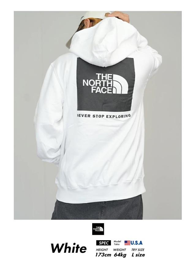 THE NORTH FACE ノースフェイス パーカー 裏起毛 スウェット プルオーバー メンズ ロゴ バックプリント アウトドア ブランド Box NSE Pullover Hoodie_1