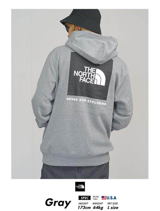 THE NORTH FACE ノースフェイス パーカー 裏起毛 スウェット プルオーバー メンズ ロゴ バックプリント アウトドア ブランド Box NSE Pullover Hoodie_3