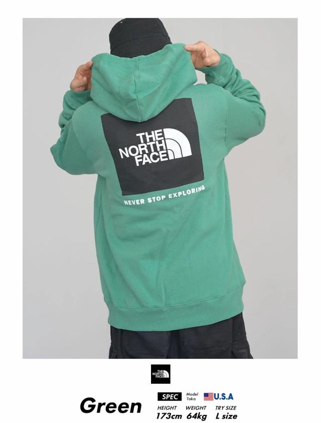 THE NORTH FACE ノースフェイス パーカー 裏起毛 スウェット プルオーバー メンズ ロゴ バックプリント アウトドア ブランド Box NSE Pullover Hoodie_5
