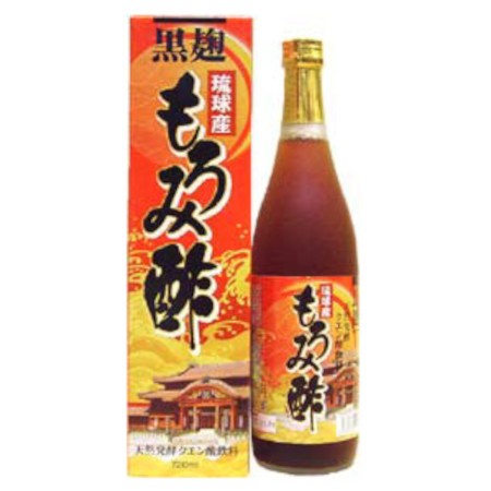 琉球産 黒麹もろみ酢 720ml【12本セット】【お取り寄せ】(4582163510016-12)