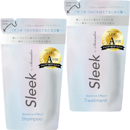 ペアセット】スリークByサラサロン バランスエフェクト シャンプー