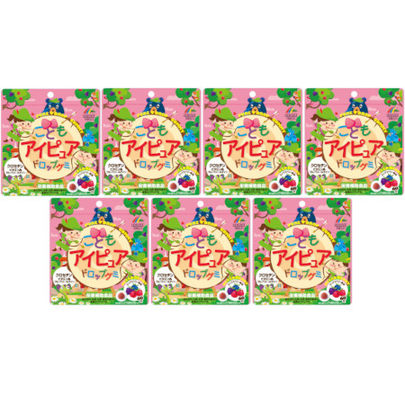 こどもアイピュアドロップグミ ミックスベリー風味 60粒【7個セット】(4903361441221-7)