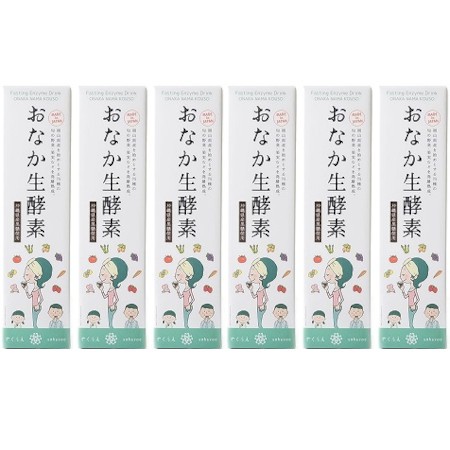 おなか生酵素 720ml【6個セット】(4562104352356-6) 酵素ドリンク