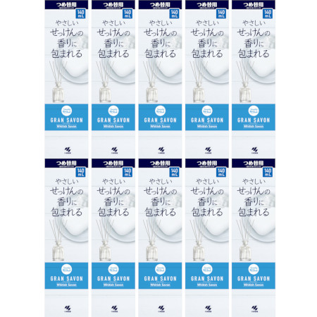 Sawaday香るStickグランSAVONつめ替用 WhitishSavon 140ml【10個セット】(4987072088005-10)