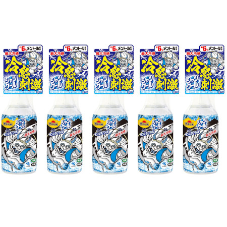 熱中対策 シャツクール モンスタークール 280ml【5個セット】(4901548603660-5)の通販は
