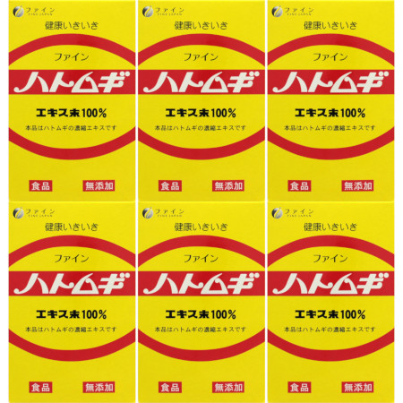 ハトムギエキス末１００％ 145g【6個セット】(4976652000032-6)の通販は