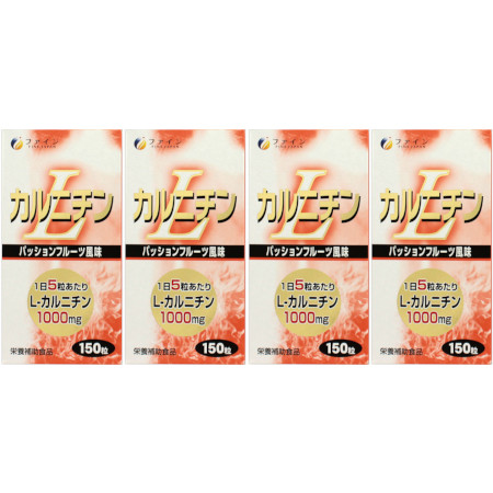 Ｌ−カルニチン パッションフルーツ風味 150粒【4個セット】(4976652003781-4)の通販は