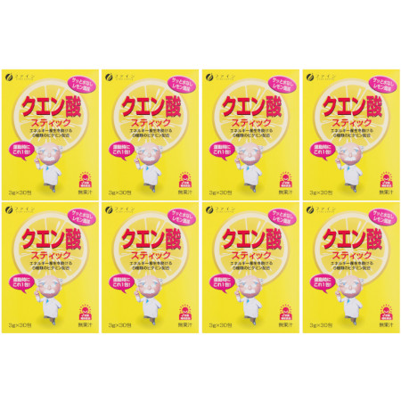 クエン酸スティック 30包【8個セット】(4976652002937-8)