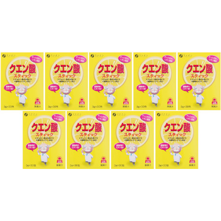 クエン酸スティック 30包【9個セット】(4976652002937-9)