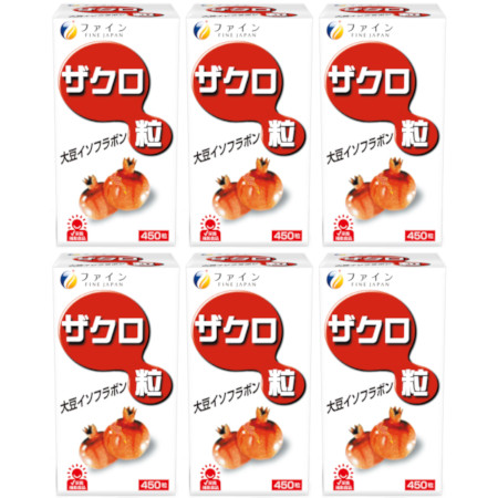 ザクロ粒 450粒【6個セット】(4976652017658-6) 10,079円