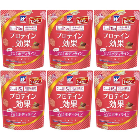 プロテイン効果 ソイカカオ味 660g【6個セット】(4902888729249-6)の通販は